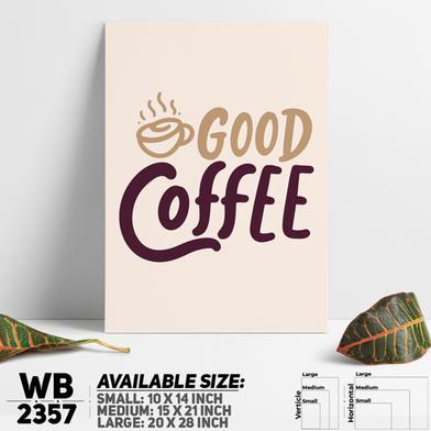 DDecorator Good Vibe Good Coffee - Motivational Wall Board and Wall Canvas image