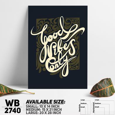 DDecorator Good Vibes Only - Motivational Wall Board and Wall Canvas image