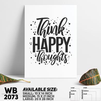 DDecorator Happy - Motivational Wall Board and Wall Canvas image
