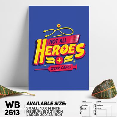 DDecorator Hero Doctor - Motivational Wall Board and Wall Canvas image