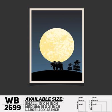 DDecorator Landscape Art Digital Illustration Wall Board and Wall Canvas image