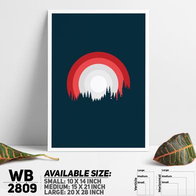 DDecorator Landscape Art Digital Illustration Wall Board and Wall Canvas image