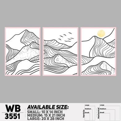 DDecorator Landscape Horizon Art Wall Decor image