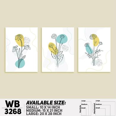 DDecorator Modern Flower ArtWork Wall Decor image