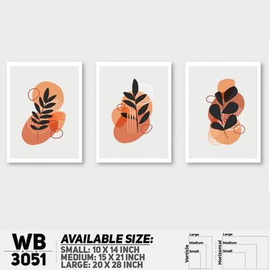 DDecorator Modern Leaf ArtWork Wall Decor image