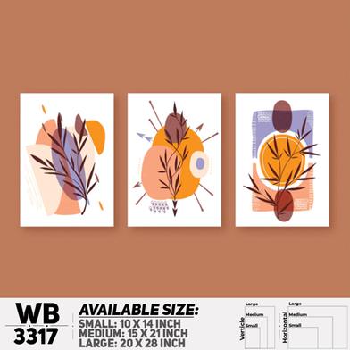 DDecorator Modern Leaf ArtWork Wall Decor image
