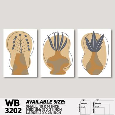 DDecorator Modern Leaf ArtWork Wall Decor image