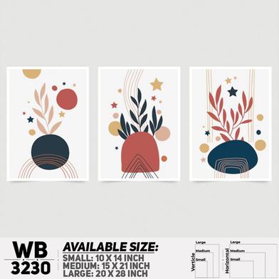 DDecorator Modern Leaf ArtWork Wall Decor image