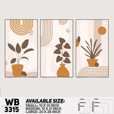 DDecorator Modern Leaf ArtWork Wall Decor image