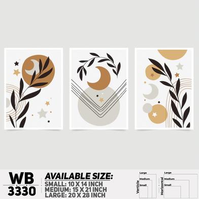 DDecorator Modern Leaf ArtWork Wall Decor image