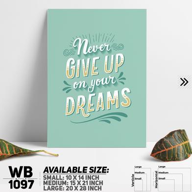DDecorator Motivational Quote Wall Board And Wall Canvas image