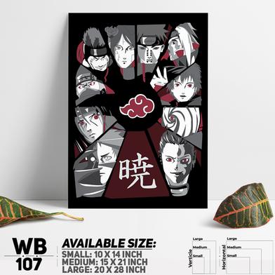 DDecorator Naruto Uzumak Manga Naruto Anime Wall Board and Wall Canvas image