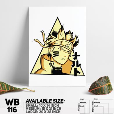DDecorator Naruto Uzumak Manga Naruto Anime Wall Board And Wall Canvas image