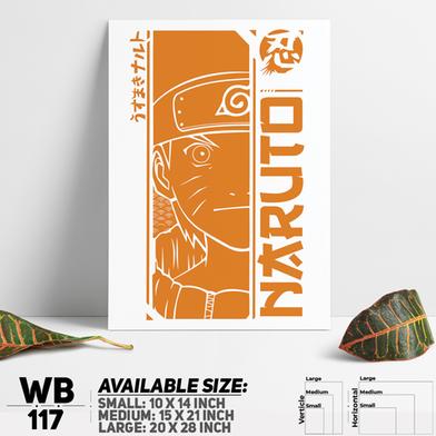 DDecorator Naruto Uzumak Manga Naruto Anime Wall Board And Wall Canvas image