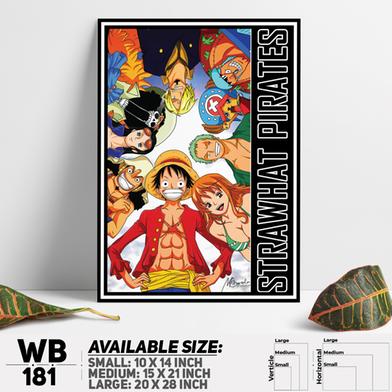 DDecorator One Pcs Anime Manga series Wall Board and Wall Canvas image