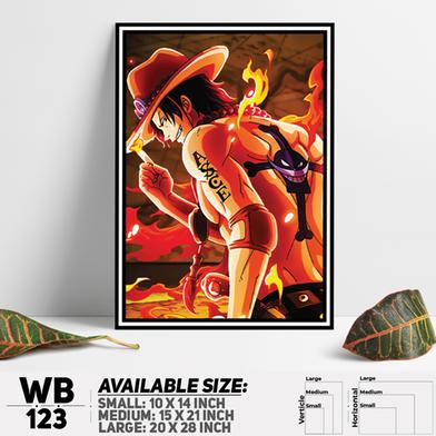 Ddecorator One Pcs Anime Manga Series Wall Board And Wall Canvas image
