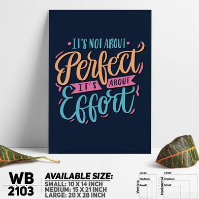 DDecorator Perfect - Motivational Wall Board and Wall Canvas image