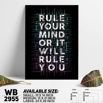 DDecorator Wall Canvas Motivational Board image