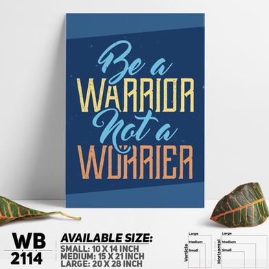 DDecorator Warrior - Motivational Wall Board and Wall Canvas image