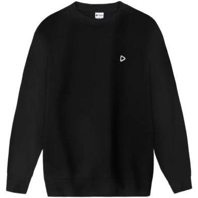 DEEN Black Sweatshirt in French-Terry image