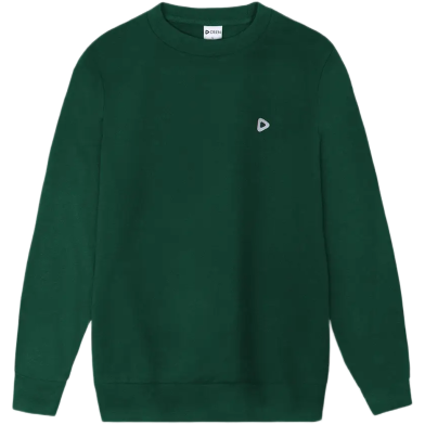 DEEN Bottle Green Sweatshirt in French-Terry image