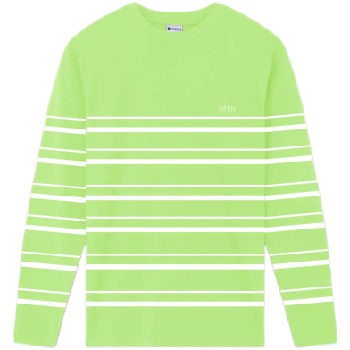 DEEN Full Sleeve Neon Stripe T-shirt image