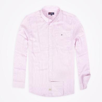DEEN Red Banker Stripe Shirt 30 – Regular Fit image