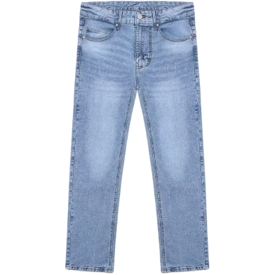 DEEN Regular Fit Acid Wash Blue Jeans image