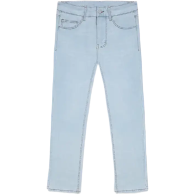 DEEN Regular Fit Light Wash Blue Jeans image