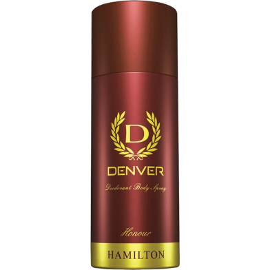 DENVER - Hamilton Honor Deodorant Body Spray | Long Lasting Deodorant for Men - 165ML image