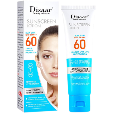 DISAAR Sunscreen Lotion Max Sun SPF 60 PA plus plus plus – 50ml -340783952 image
