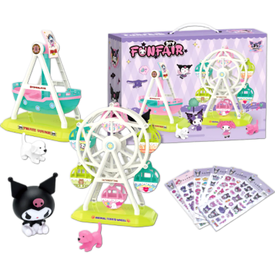 Toybliss DIY FunFair Playset (027A), Ages 3 Plus image