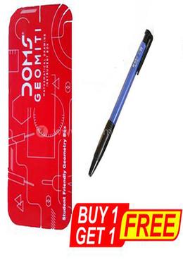 DOMS 7508 Geometry Box with (M and G) Ball Pen image
