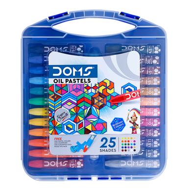 DOMS Oil Pastels 25 Shades (Hexagonal) image