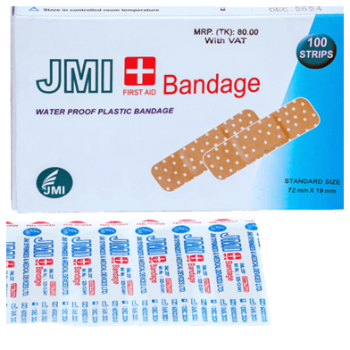 DOU BANG Plasters Comfortable Bandages 100 Pack Box image