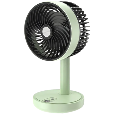 DP 7639 Rechargeable 4000mAh Battery Three Speed Modes Up Down Adjustable Desk Fan image