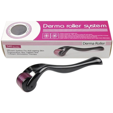 DRS Dermaroller 0.75mm - High-Quality 540 Micro Needle Roller -216772024 image