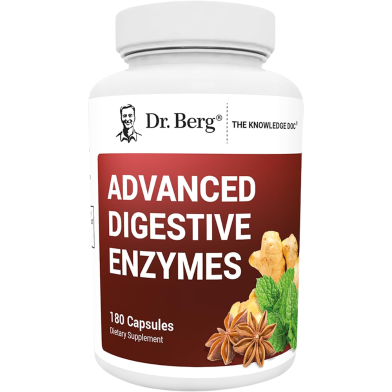 DR. BERG Advanced Digestive Enzymes-180 Capsules image