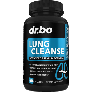 DR. BO Lung Cleanse Support Supplement 60 Capsules -351612283 image