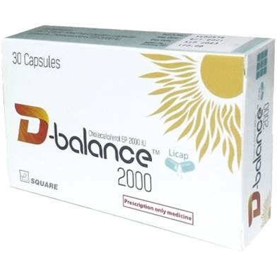 D-Balance 2000 IU Capsule 1 Pcs image