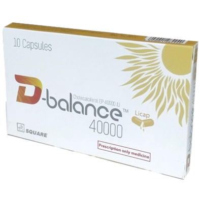 D-Balance 40000 IU Capsule 1 Pcs image