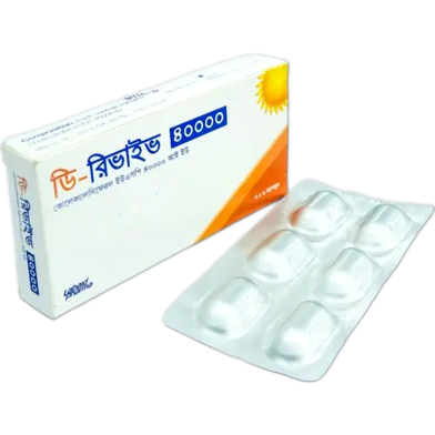 D-Revive 40000 Iu Capsule 6's Strip image