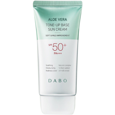 Dabo Aloe Vera Tone-Up Base Sun Cream SPF50 Plus PA Plus Plus Plus-70ml image
