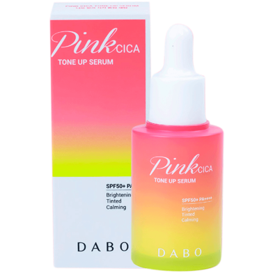 Dabo Pink Cica Tone Up Serum Spf Fifty Plus-30ml image
