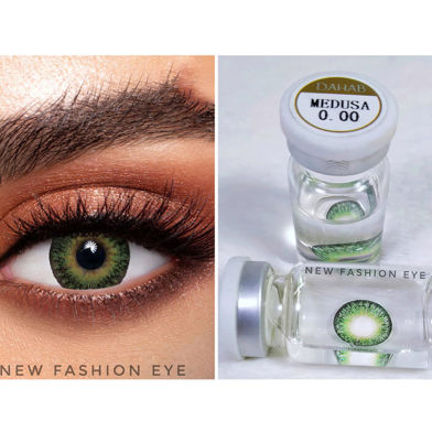 Dahab Medusa Contact Lens 2 Pcs With Kit Box image