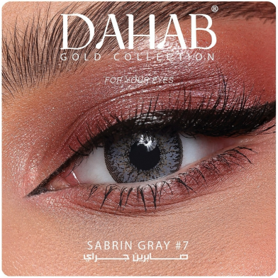 Dahab Sabrin Gray Color Contact Lens image