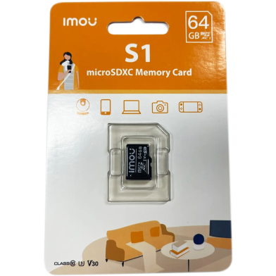 Dahua Imou Memory Card 64gb Original High Speed Class 10 Micro Sd Card Portable Flash Tf Card For Wifi Surveillance Camera image