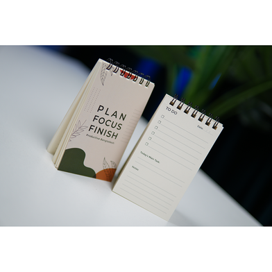Daily Focus To-Do List Pad White Slide 3
