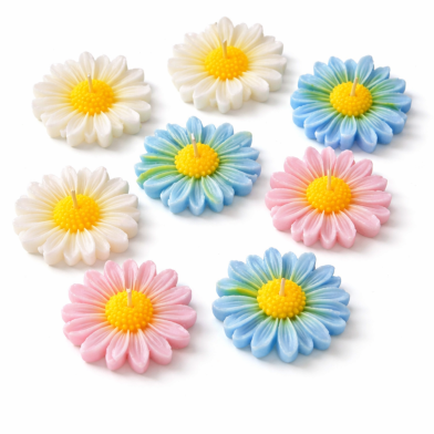 Daisy Flower Floating Candle - 1 Pc image