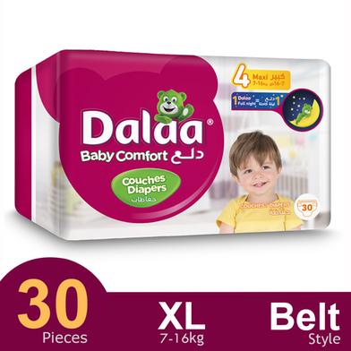 Dalaa Belt System Baby Diaper 30 Pcs (7-16kg) image